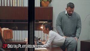 Big-boobed (Alexis Fawx) pulverizing her chief in the office - Digital Playground