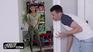 Lil' Chinese Stepsister Doing Everything for Going Viral | Myles Lengthy | Clara Trinity